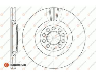 Диск тормозной передний вентилируемый для Audi TT(8N) 1998-2006 новый