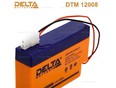 Аккумулятор мото Delta DTM12008