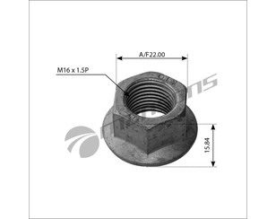 Гайка карданная для MAN 2-Serie F90 1986-1997 новый