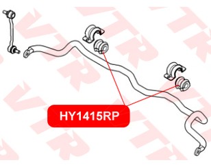 Втулка (сайлентблок) переднего стабилизатора для Hyundai ix55 2007-2013 новый