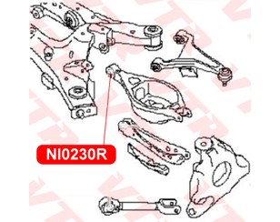 Сайлентблок заднего рычага для Infiniti EX/QX50 (J50) 2008-2017 новый