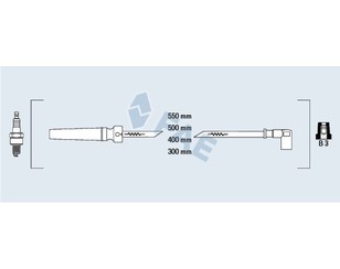 Провода высокого напряж. к-кт для Chevrolet Lacetti 2003-2013 новый