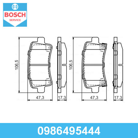 0986495444 BOSCH в Москве