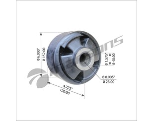 Сайлентблок балансира для ROR Axis >2000 новый