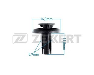 Крепеж (клоп) для Mazda 323 (BA) 1994-1998 новый