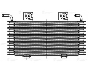 Радиатор (маслоохладитель) АКПП для Nissan Qashqai+2 (JJ10) 2008-2014 новый