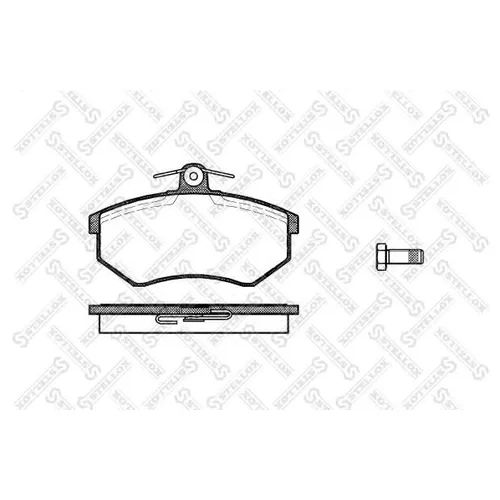 Колодки тормозные передние к-кт
