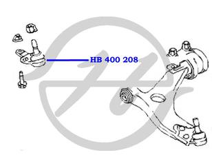 Опора шаровая передней подвески для Ford Focus II 2008-2011 новый