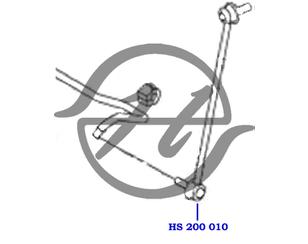 Стойка переднего стабилизатора для Audi A1 (8X) 2010-2018 новый