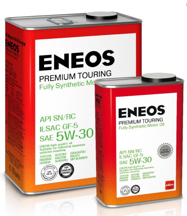 Масло ENEOS PREMIUM TOURING 5W30 4Л+1Л АКЦИЯ купить в ЕвроАвто