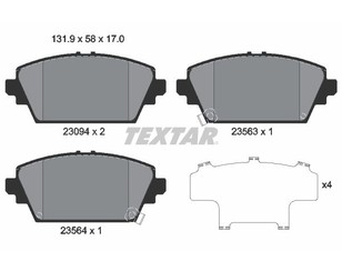 Колодки тормозные передние к-кт для Nissan Primera P12E 2002-2007 новый