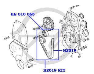 Ремень ГРМ 17 для Datsun mi-Do 2015-2020 новый