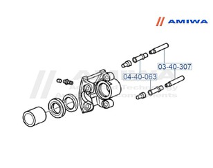 Направляющая суппорта для Jeep Liberty (KJ) 2002-2006 новый