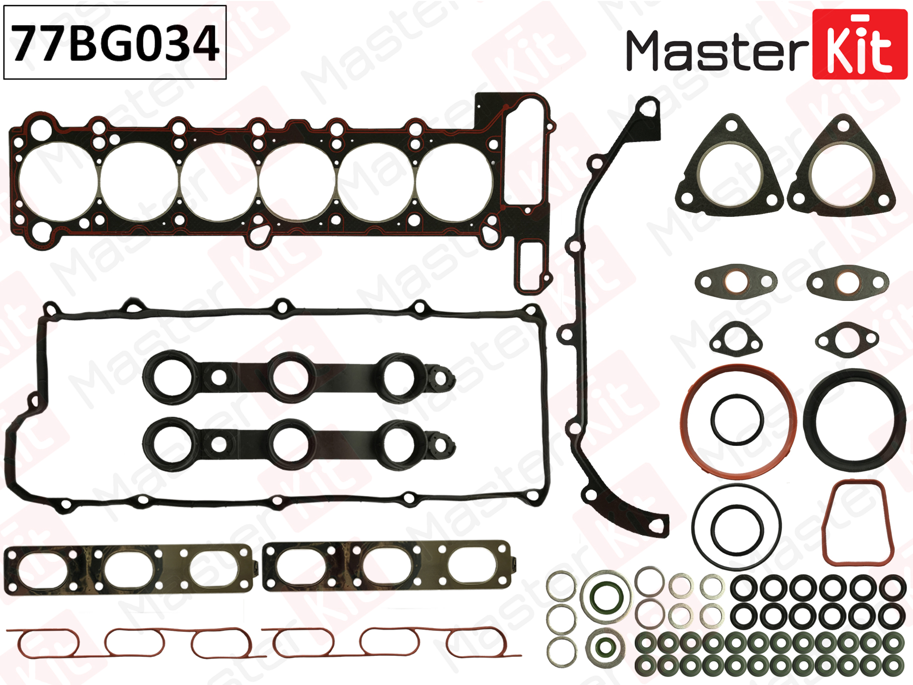 77BG034 Master Kit Набор прокладок верхний от производителя по спец цене  купить в Казани