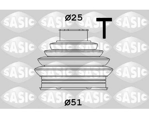Пыльник ШРУСа наружн. задн для Audi Q3 (F3) 2018> новый