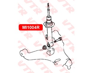 Сайлентблок переднего амортизатора нижний для Mitsubishi Pajero/Montero Sport (KH) 2008-2015 новый