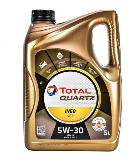 Масло TOTAL QUARTZ INEO MC3 5W30 5Л купить в ЕвроАвто