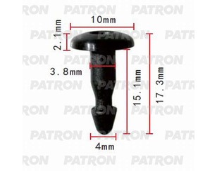 Крепеж (клоп) для Nissan 100NX (B13) 1990-1994 новый