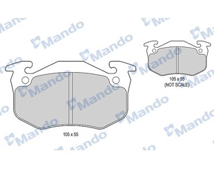 Колодки тормозные передние к-кт для Citroen Xantia 1998-2001 новый