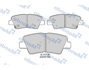 Колодки тормозные задние дисковые к-кт для Kia Soul 2009-2014 новый