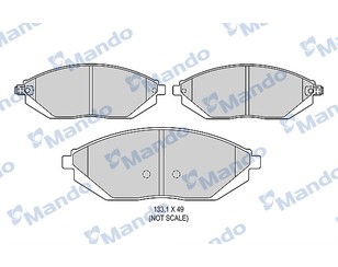 Колодки тормозные передние к-кт для Chevrolet Spark 2010-2015 новый