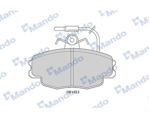 Колодки тормозные передние к-кт для Lifan Breez 2007-2014 новый