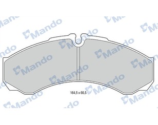 Колодки тормозные задние дисковые к-кт для Nissan CabStar 2008-2011 новый