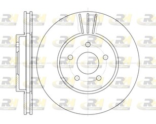 Диск тормозной передний вентилируемый для Ford Mondeo III 2000-2007 новый