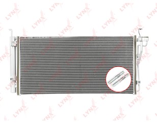 Радиатор кондиционера (конденсер) для Hyundai Sonata IV (EF)/ Sonata Tagaz 2001-2012 новый