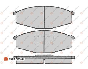 Колодки тормозные передние к-кт для Nissan Patrol (160) 1979-1988 новый