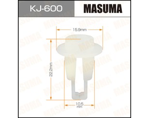 Крепеж (клоп) для Nissan Maxima (A33) 2000-2005 новый