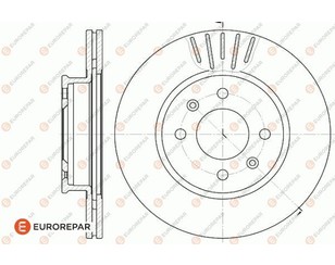 Диск тормозной передний к-кт для Hyundai Getz 2002-2010 новый