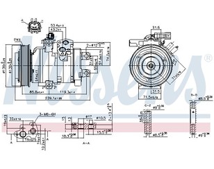 Компрессор системы кондиционирования для Chrysler 300C 2004-2010 новый