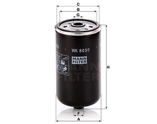 Фильтр топливный для Hyundai ix55 2007-2013 новый