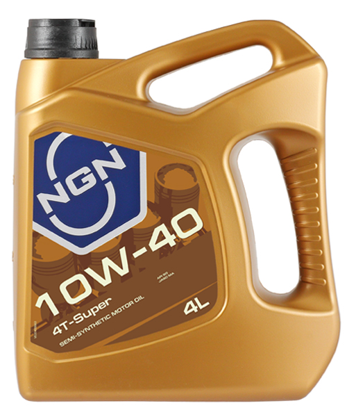 Масло NGN 4T-SUPER 10W40 4Л купить в ЕвроАвто