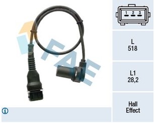 Датчик положения распредвала для BMW X3 E83 2004-2010 новый