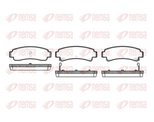 Колодки тормозные задние дисковые к-кт для Nissan Sunny B12/N13 1986-1990 новый