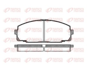 Колодки тормозные передние к-кт для Lexus IS 200/300 1999-2005 новый