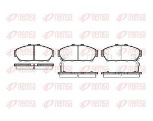 Колодки тормозные передние к-кт для Honda Integra 1993-2001 новый