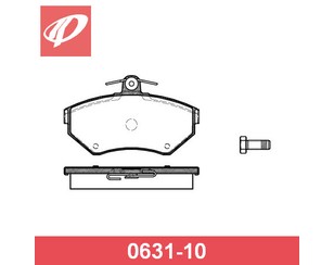 Колодки тормозные передние к-кт для Audi A4 [B5] 1994-2001 новый