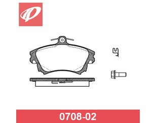 Колодки тормозные передние к-кт для Volvo V40 2001-2004 новый