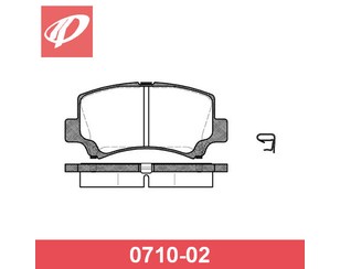 Колодки тормозные передние к-кт для Chery Kimo (S12) 2007-2013 новый