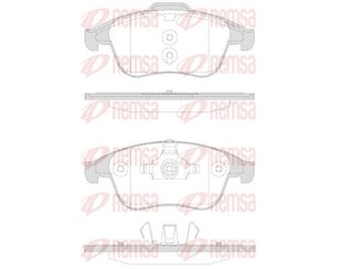 Колодки тормозные передние к-кт для Renault Latitude 2010-2015 новый