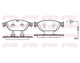 Колодки тормозные передние к-кт для Audi Allroad quattro 2012-2019 новый
