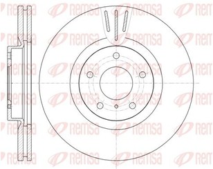 Диск тормозной передний вентилируемый для Nissan Murano (Z50) 2004-2008 новый