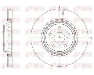 Диск тормозной передний вентилируемый для Lexus NX 200/300H 2014> новый