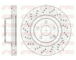 Диск тормозной передний вентилируемый для Mercedes Benz W215 CL coupe 1999-2006 новый