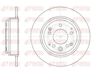 Диск тормозной задний для Honda Shuttle/Odyssey (RA) 1994-1999 новый