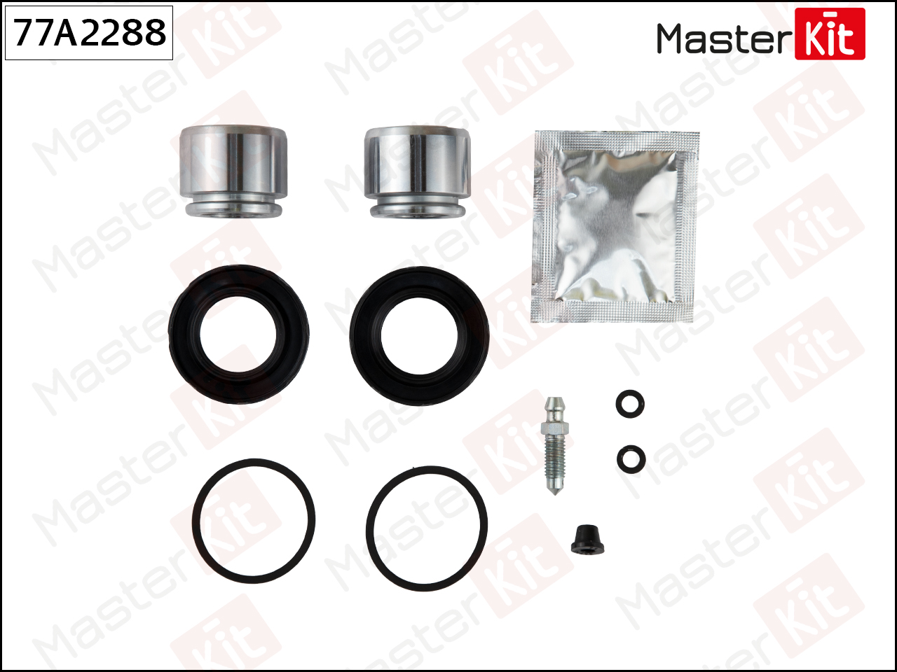 77A2288 Master Kit Р/к заднего суппорта с поршнем от производителя по спец  цене купить в Вологде