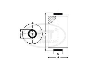 Фильтр масляный для Mini F55 2014> новый